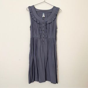 Anthropologie Maeve Sleeveless Ruffle Musings Sundress